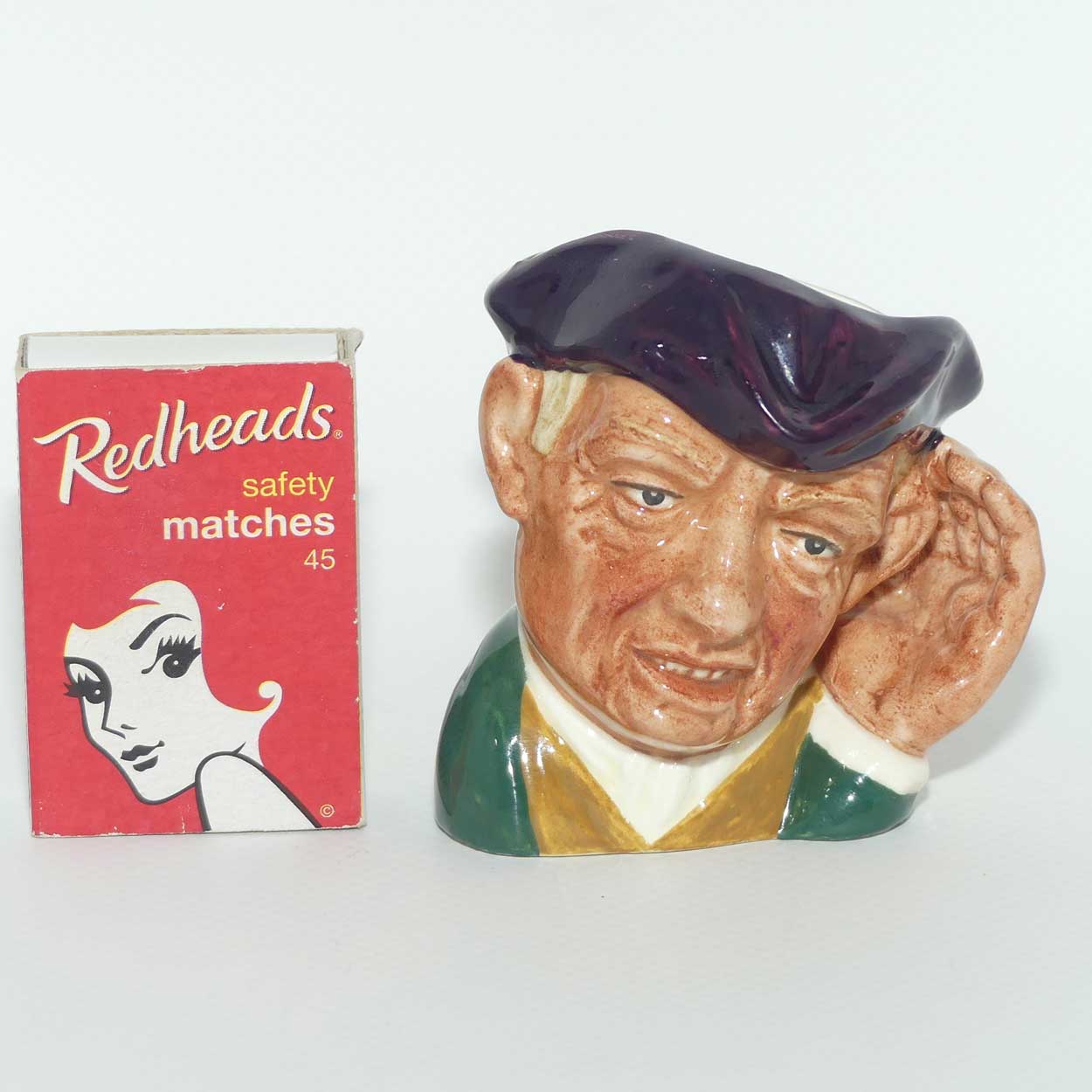 D6594 Royal Doulton miniature character jug 'Ard of 'Earing | #2