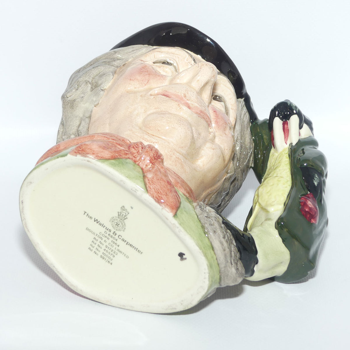 D6600 Royal Doulton large character jug The Walrus & Carpenter | incorrect backstamp