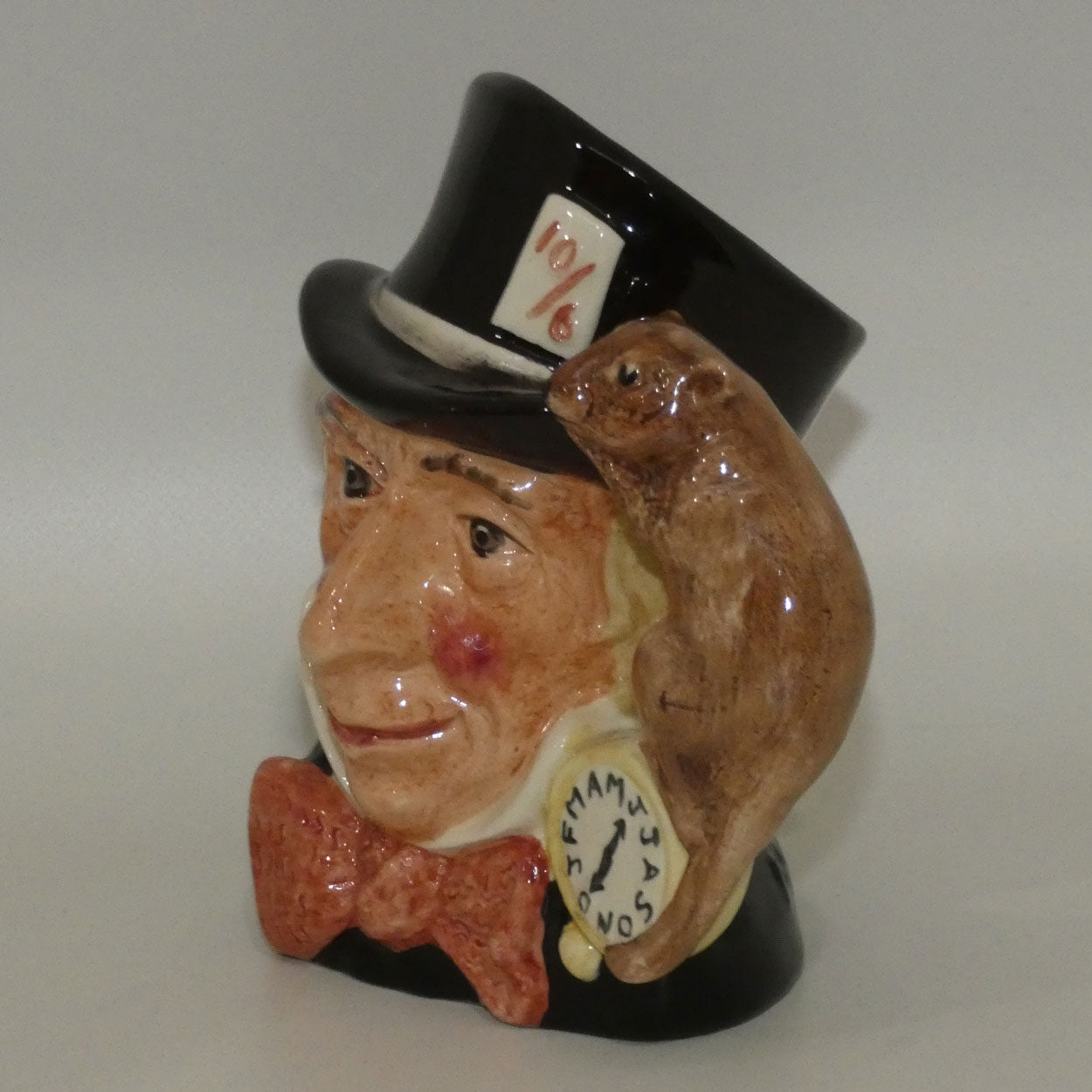 D6602 Royal Doulton small character jug Mad Hatter