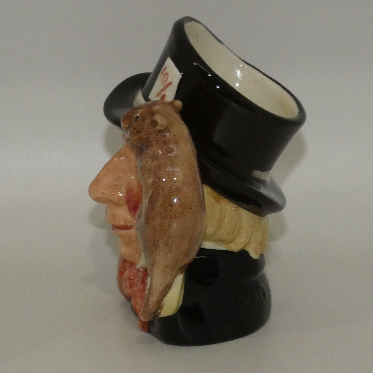 D6602 Royal Doulton small character jug Mad Hatter