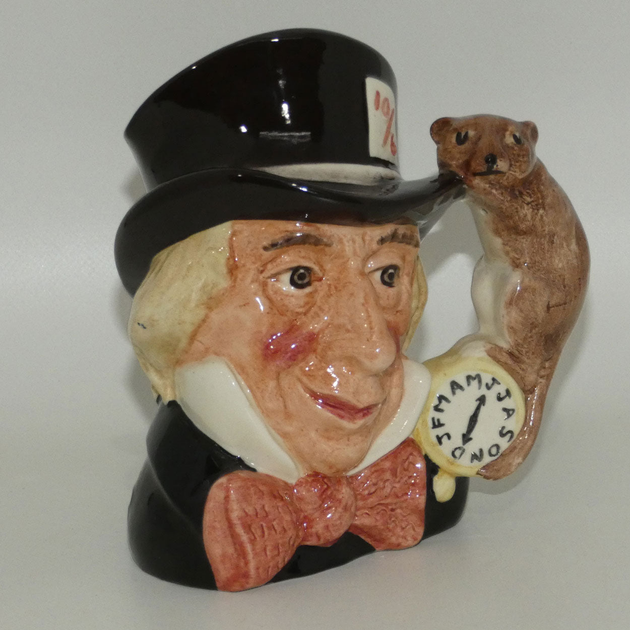 D6602 Royal Doulton small character jug Mad Hatter-jug-mad-hatter