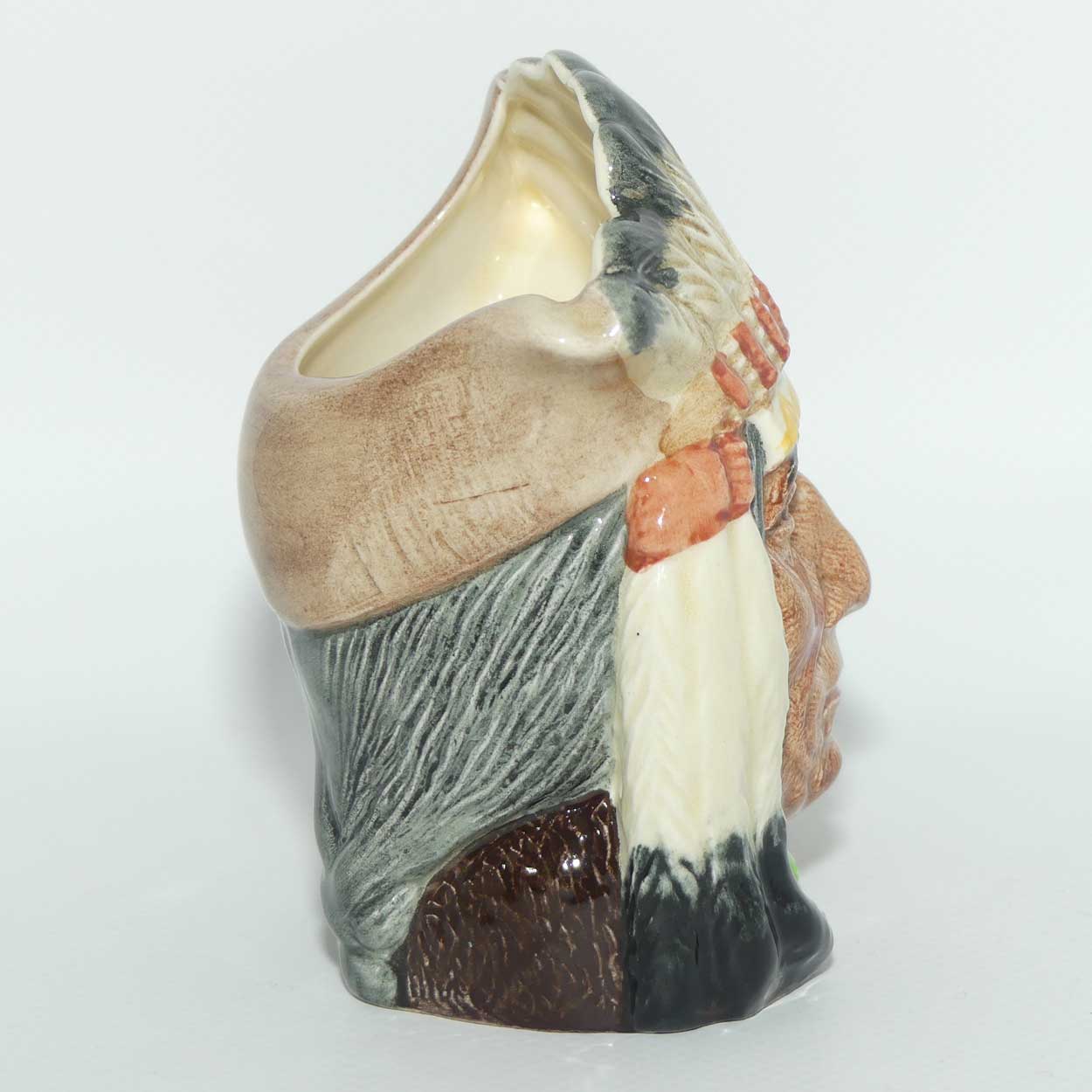D6614 Royal Doulton small character jug North American Indian | ETC