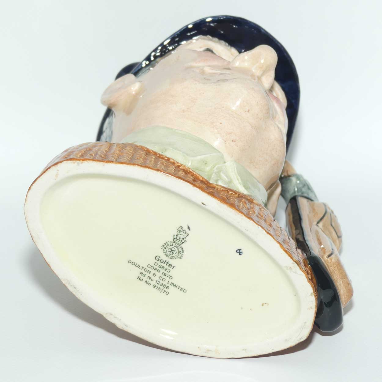 D6623 Royal Doulton large character jug Golfer | #3