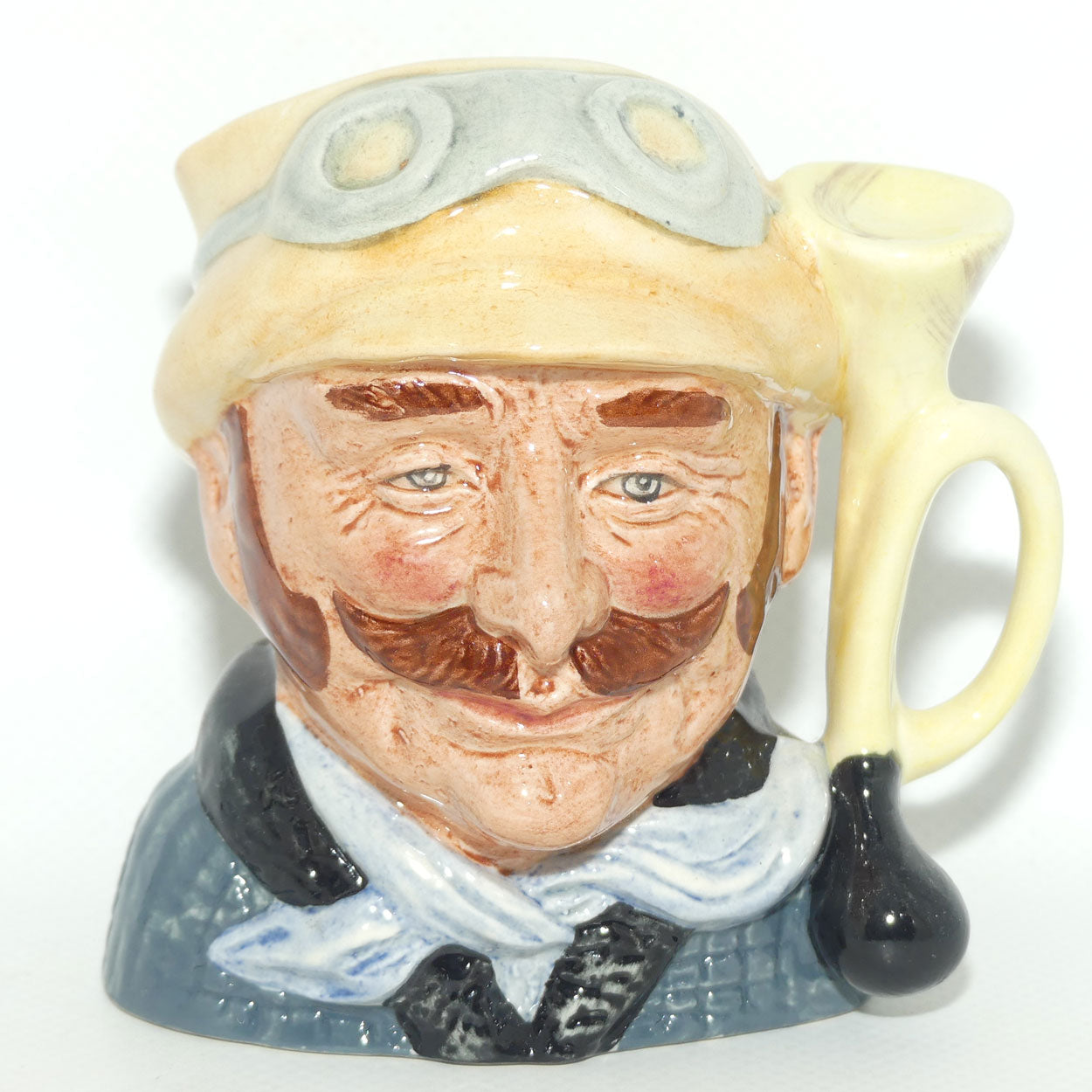 D6637 Royal Doulton small character jug Veteran Motorist