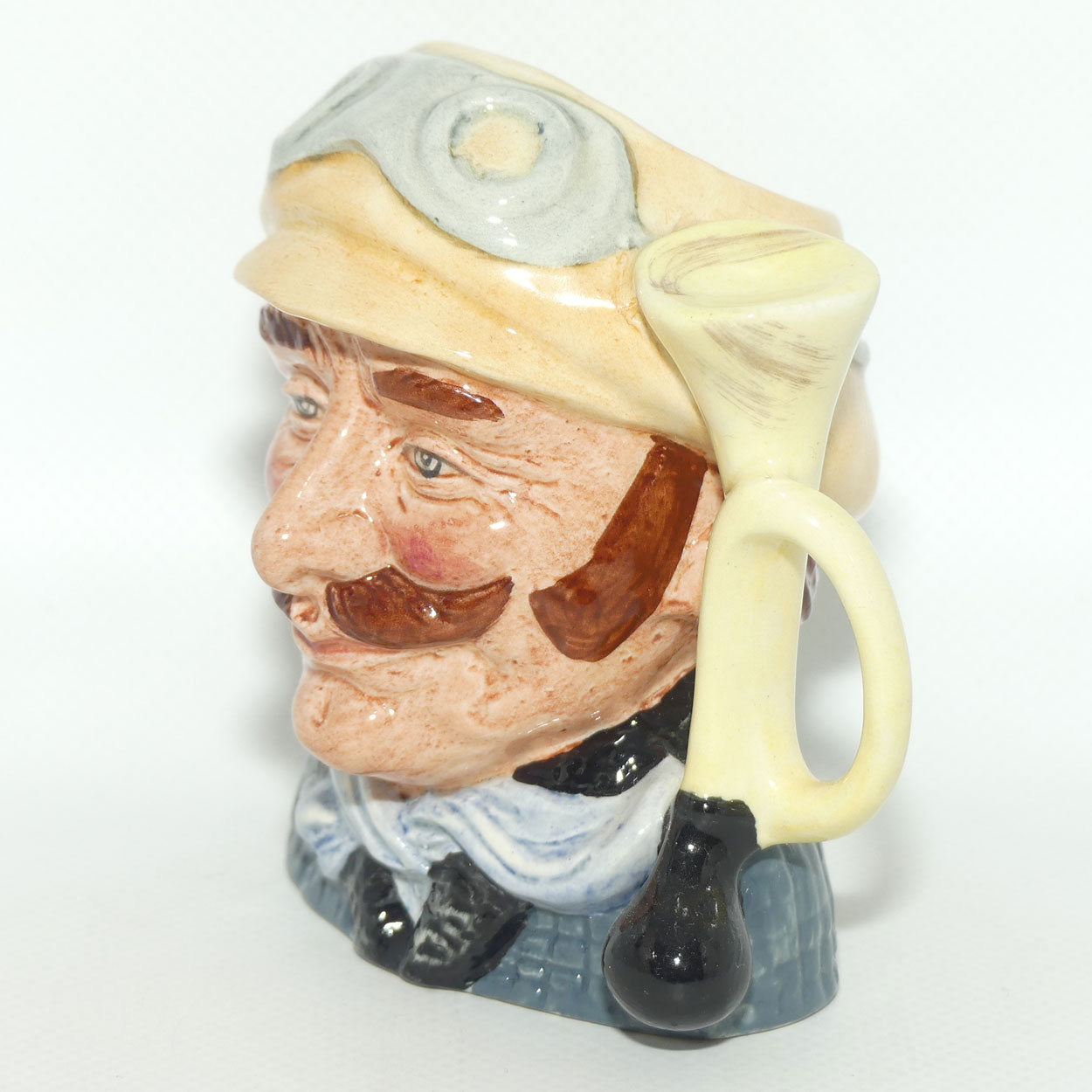D6637 Royal Doulton small character jug Veteran Motorist