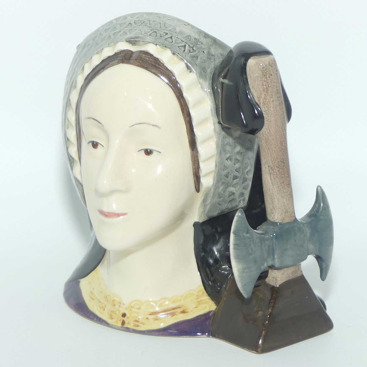 D6650 Royal Doulton small character jug Anne Boleyn | #2