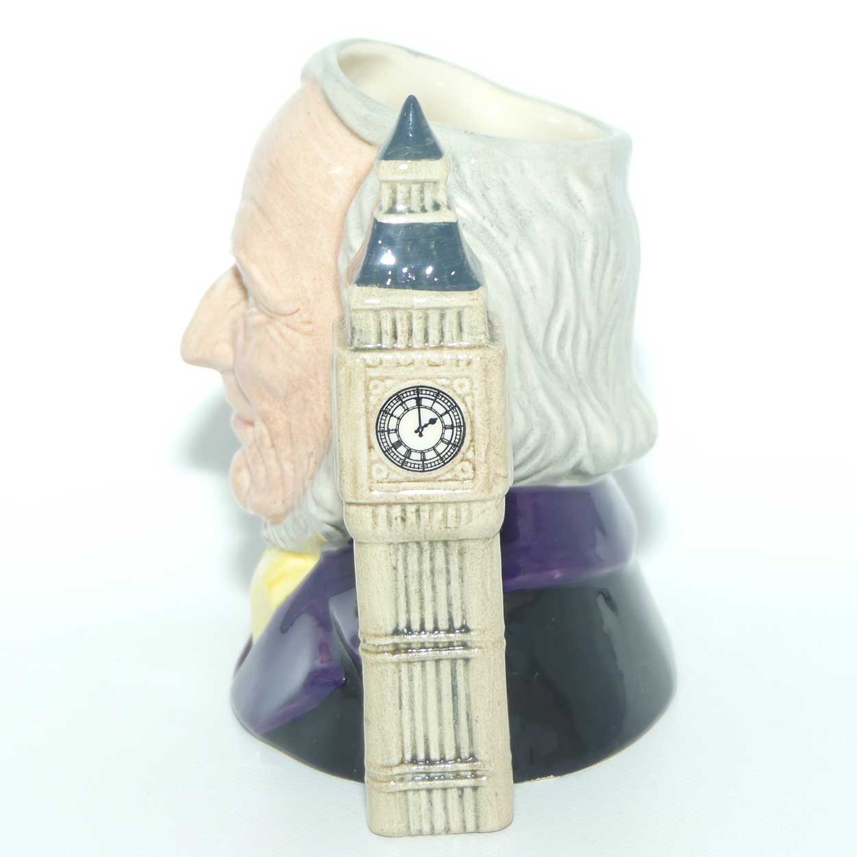 D6656 Royal Doulton small character jug John Doulton | 2 o'clock | signed