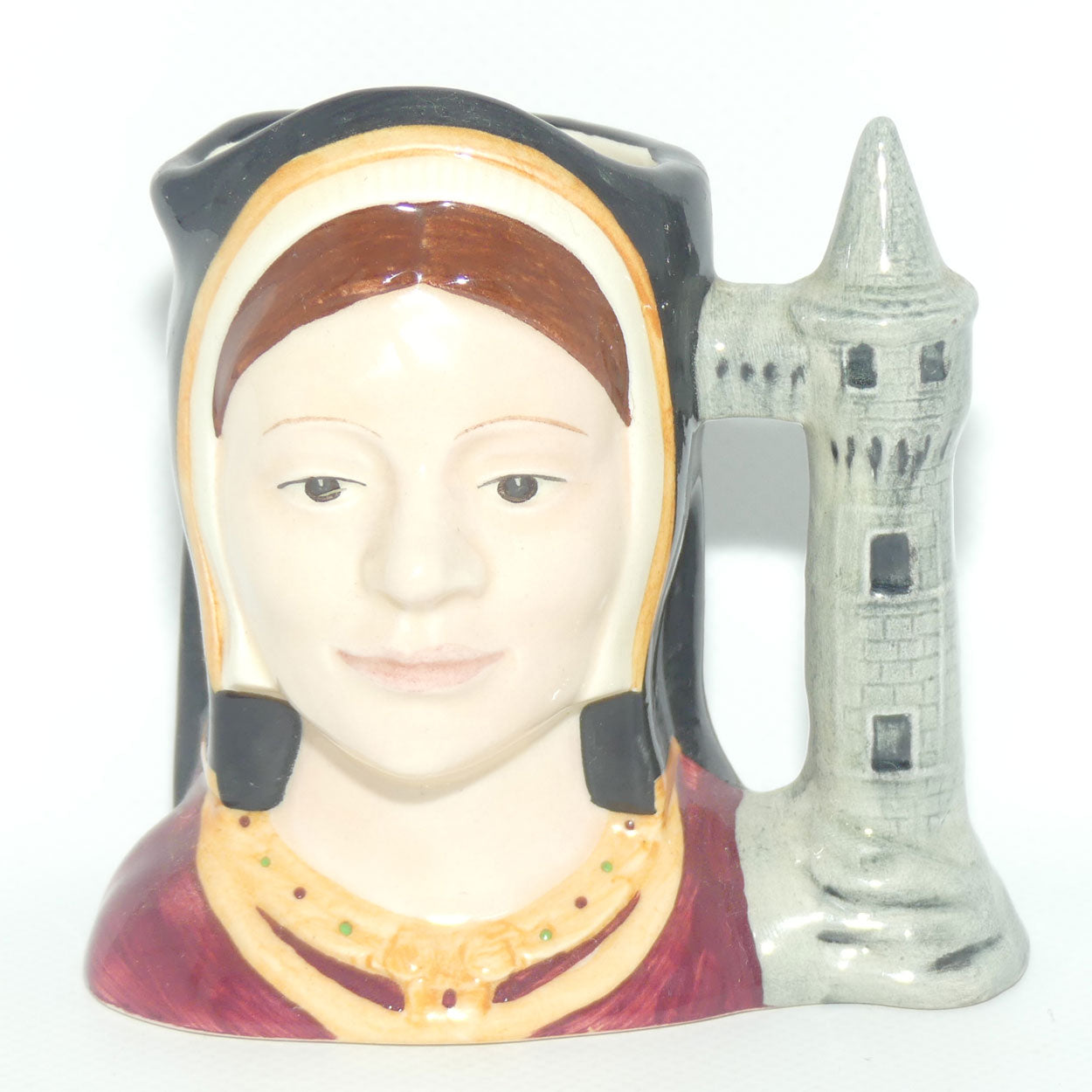 D6657 Royal Doulton small character jug Catherine of Aragon| #1