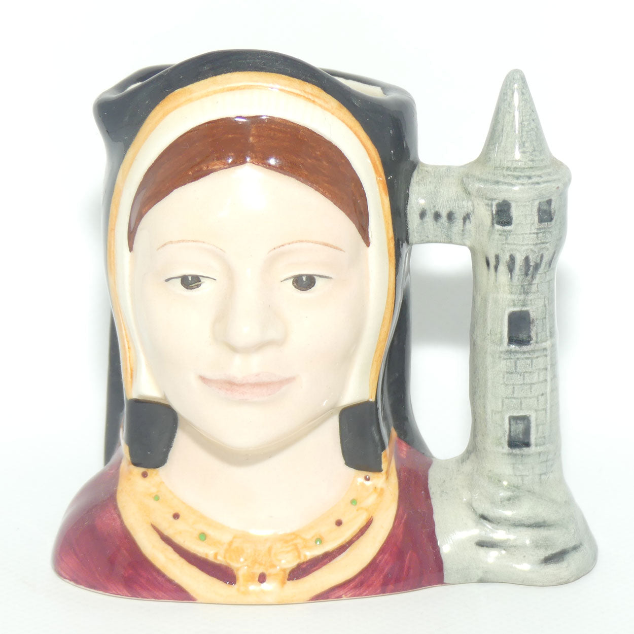D6657 Royal Doulton small character jug Catherine of Aragon| #1