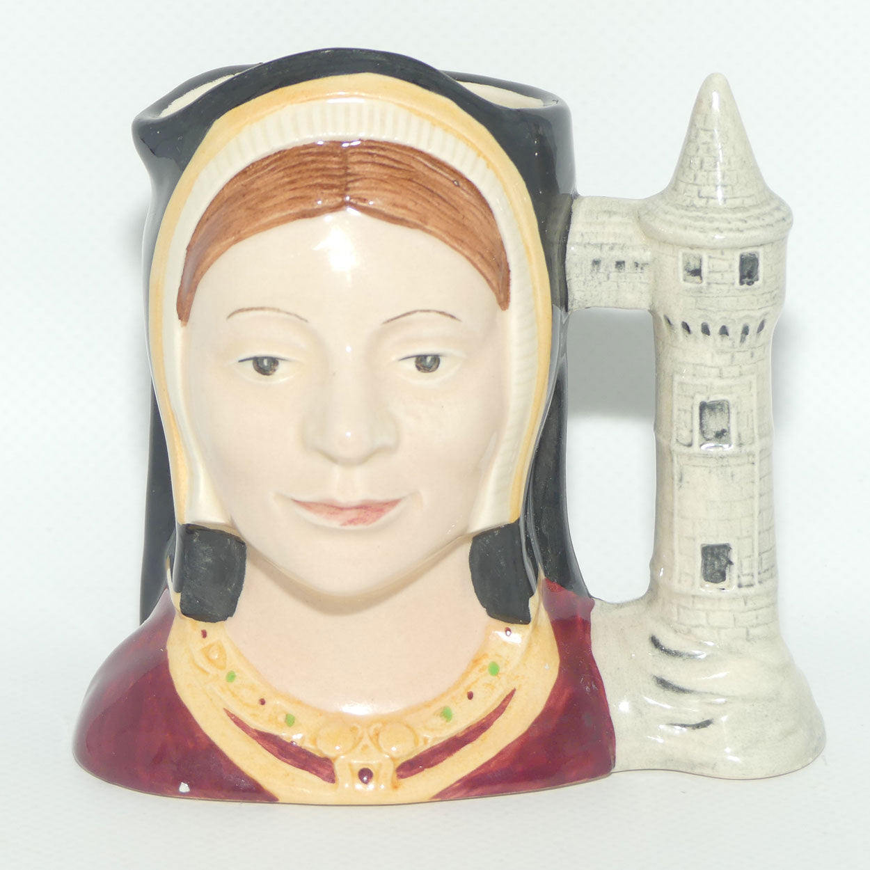D6657 Royal Doulton small character jug Catherine of Aragon| #2