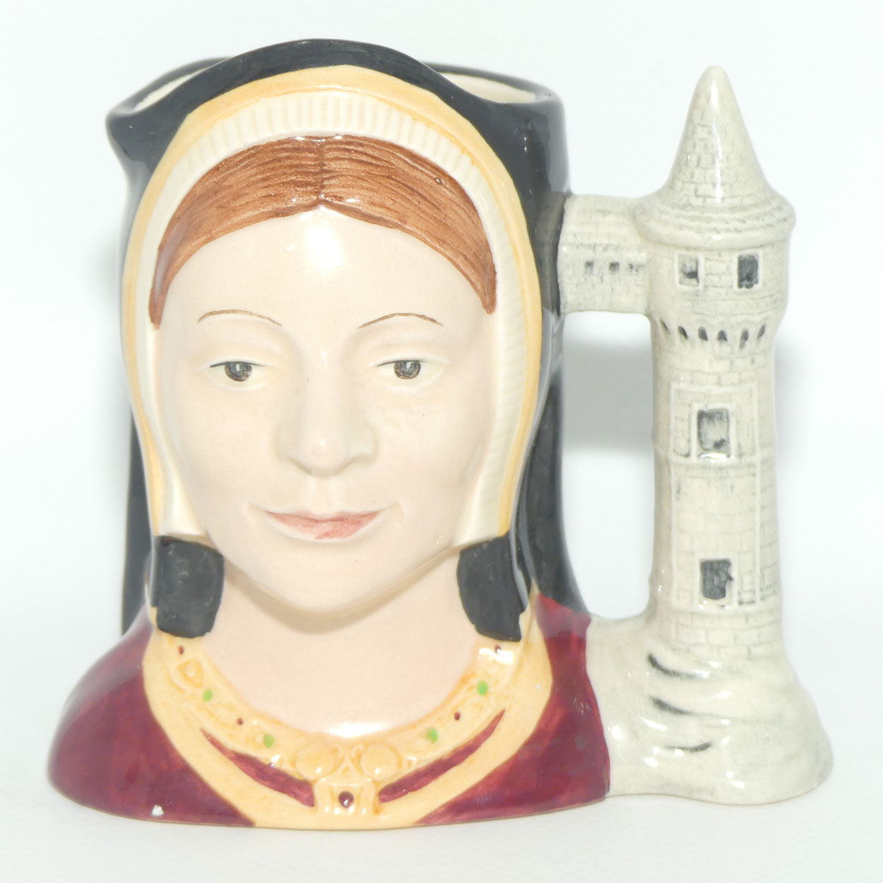 D6657 Royal Doulton small character jug Catherine of Aragon| #2