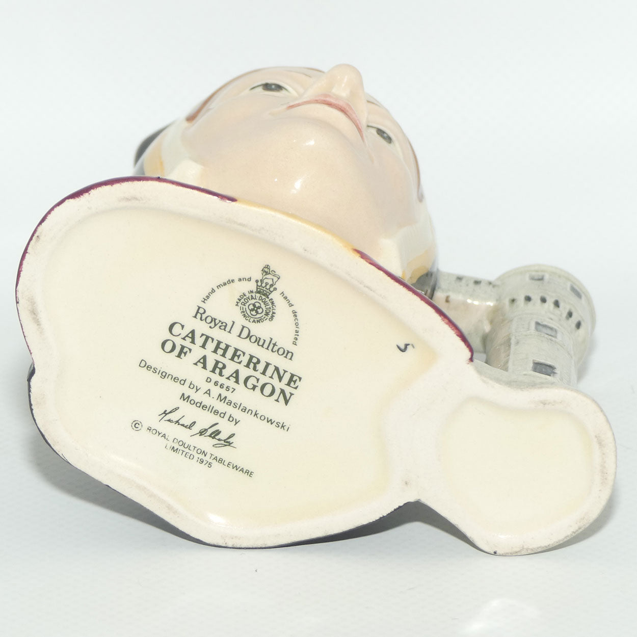 D6657 Royal Doulton small character jug Catherine of Aragon| #2