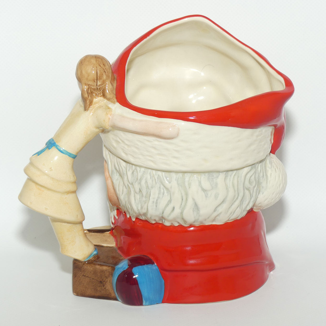 D6668 Royal Doulton large character jug Santa Claus | Doll handle
