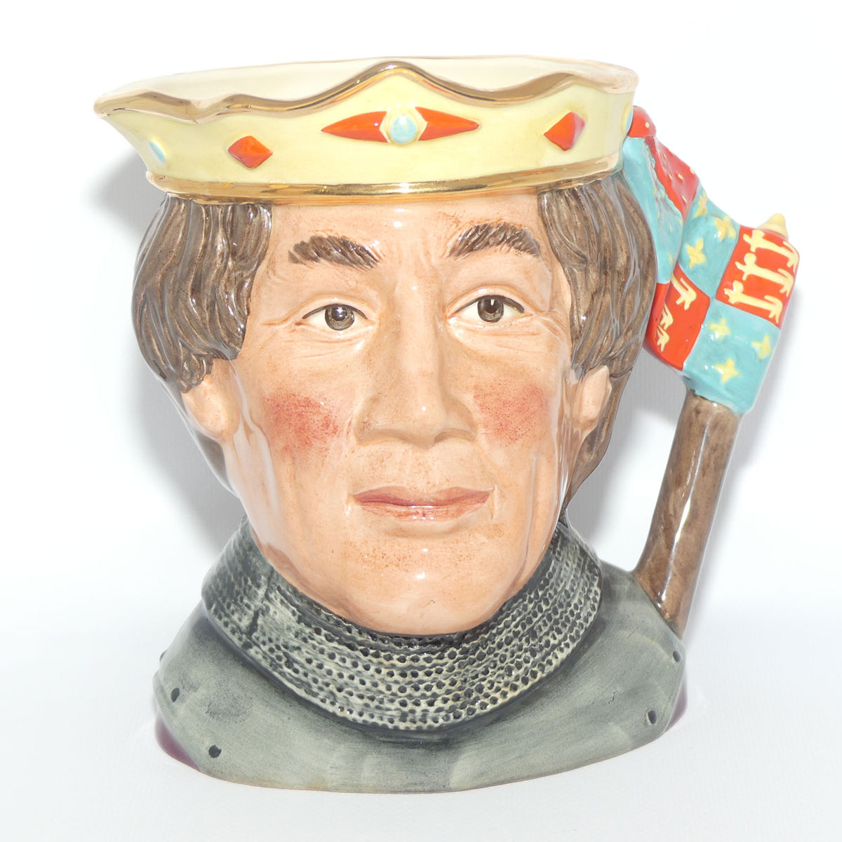 D6671 Royal Doulton large character jug Henry V | Signed
