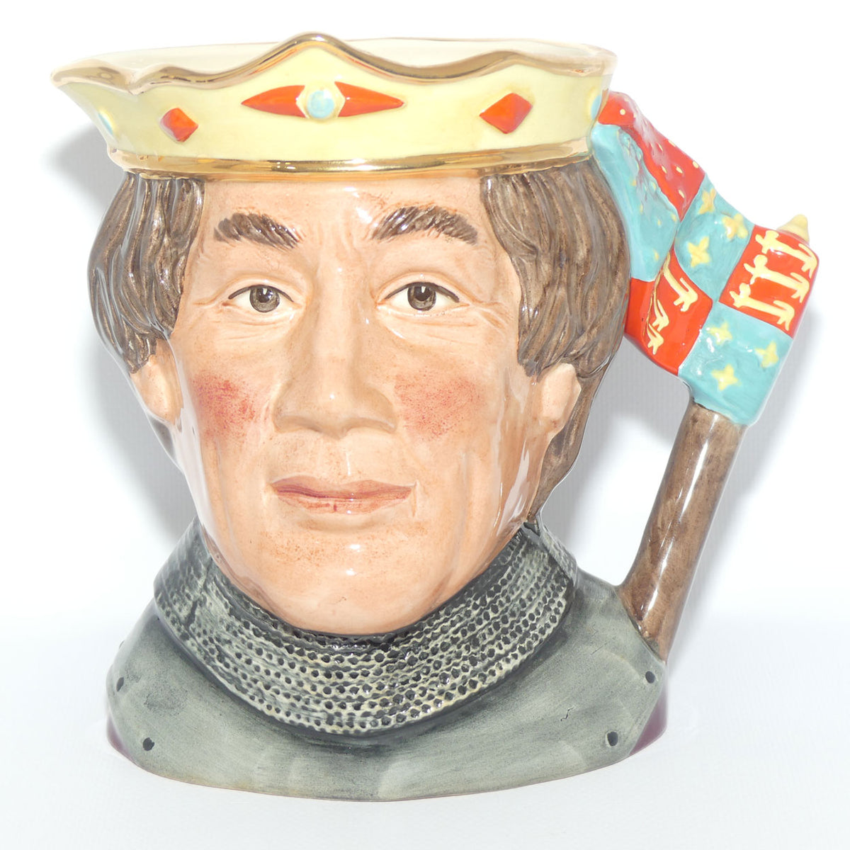 D6671 Royal Doulton large character jug Henry V | Signed
