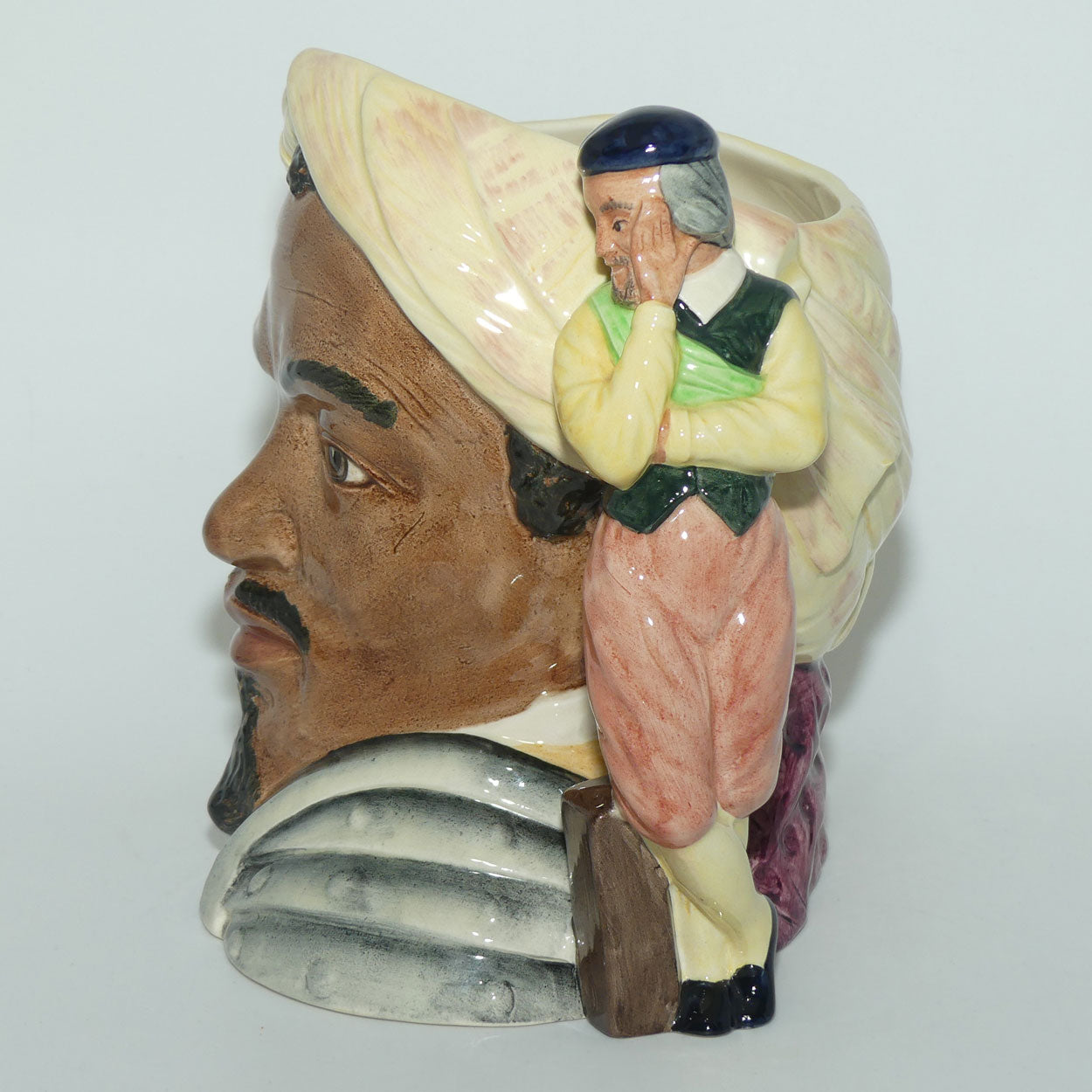 D6673 Royal Doulton large character jug Othello | Shakespearean