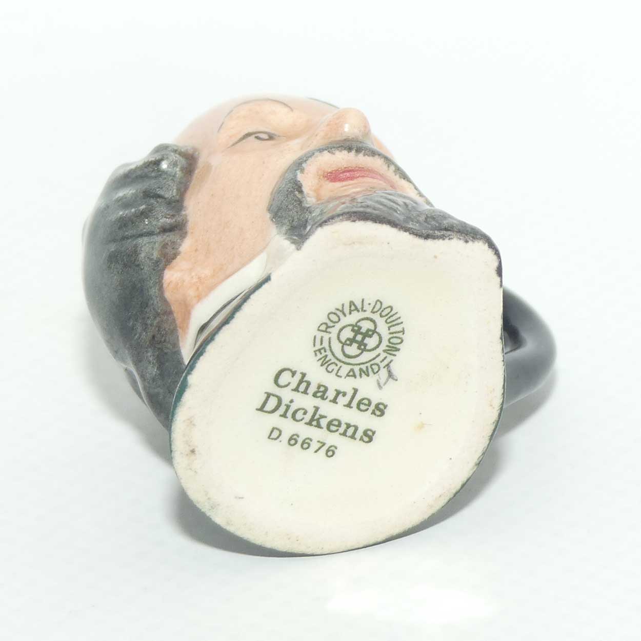 D6676 Royal Doulton tiny character jug Charles Dickens