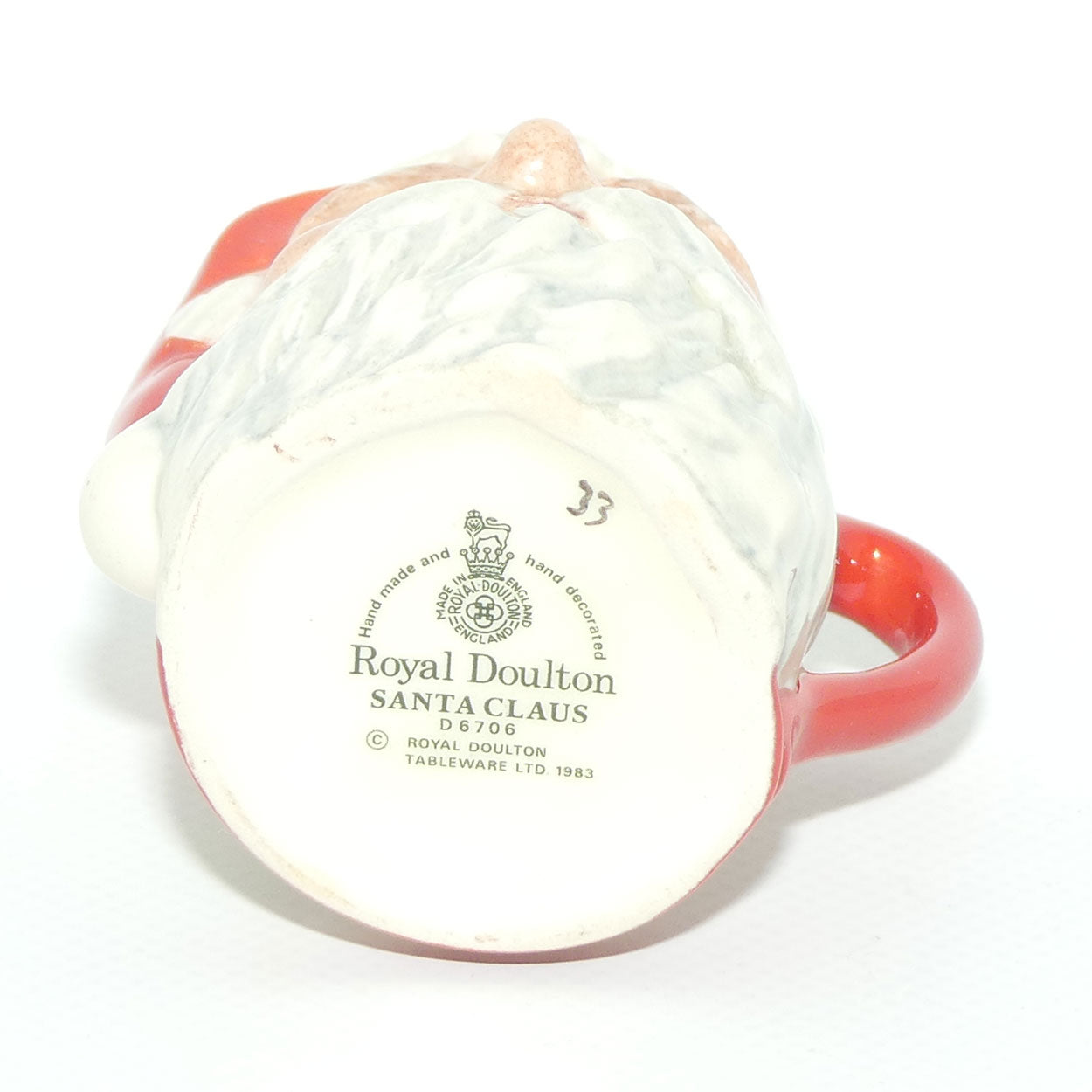 D6706 Royal Doulton miniature character jug Santa Claus | #2