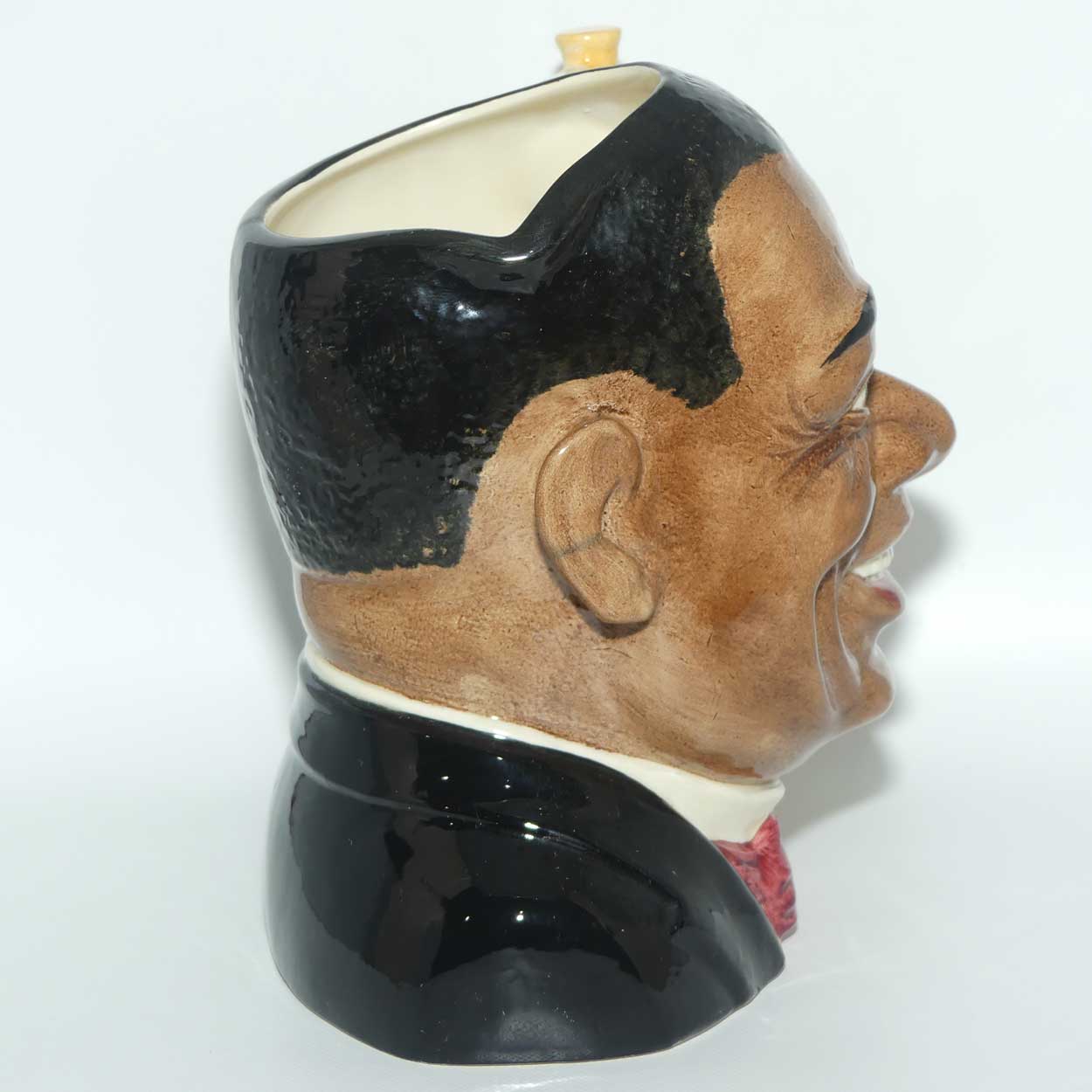 D6707 Royal Doulton large character jug Louis Armstrong | Celebrities Collection | signed