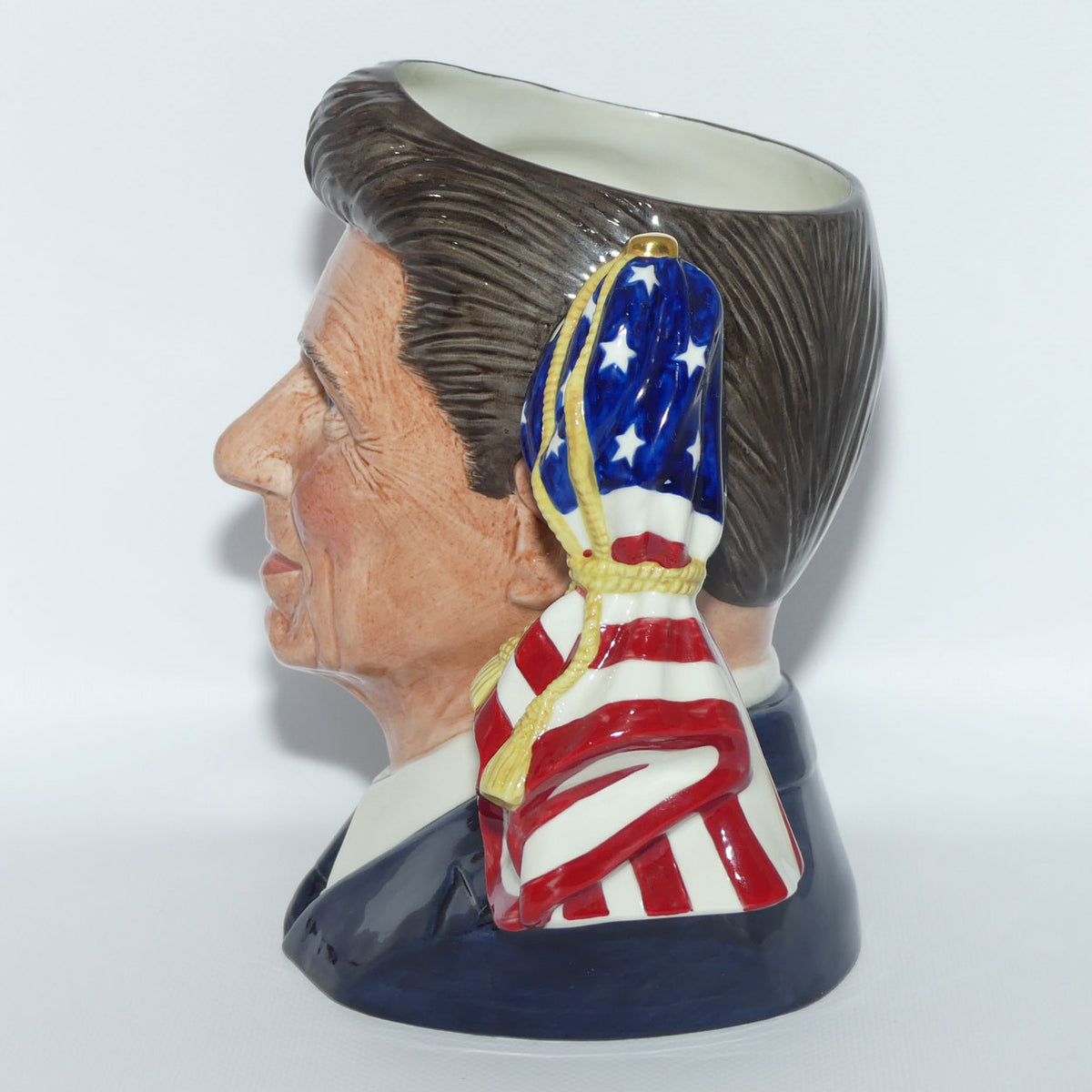 D6718 Royal Doulton large character jug Ronald Reagan | President of the United States | LE319 | + Cert