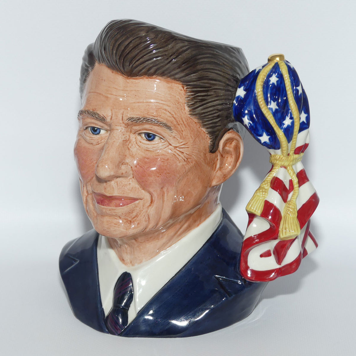 D6718 Royal Doulton large character jug Ronald Reagan | President of the United States | LE319 | + Cert
