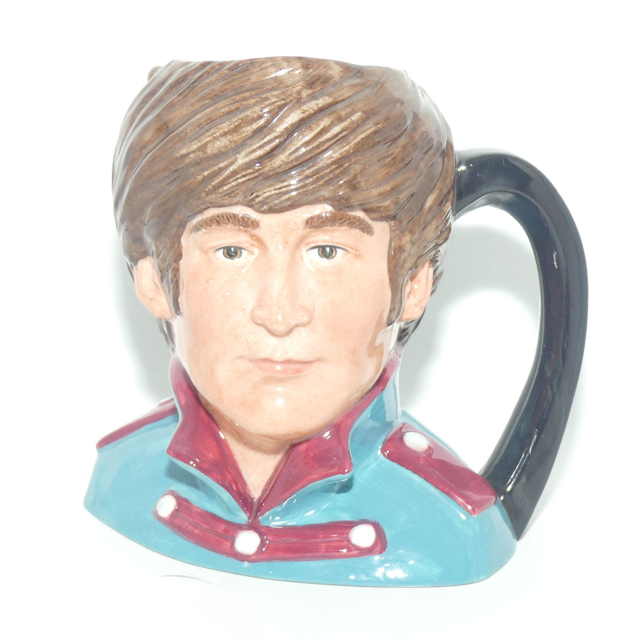 D6725 Royal Doulton mid size character jug John Lennon (Turquoise Jacket)