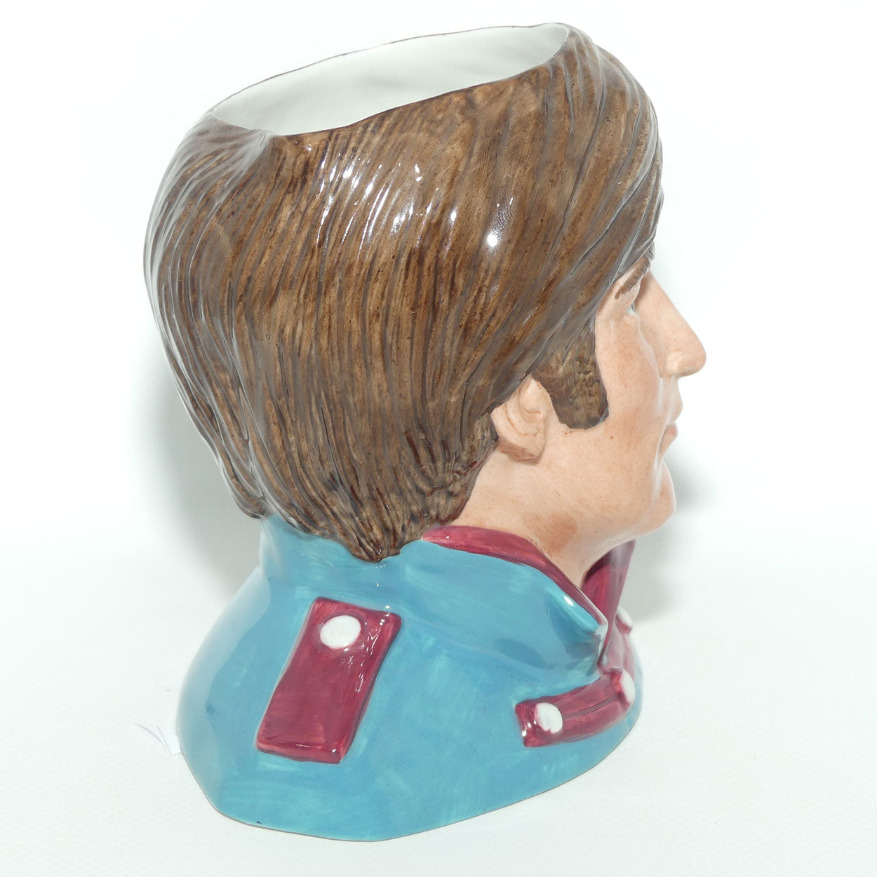 D6725 Royal Doulton mid size character jug John Lennon (Turquoise Jacket)