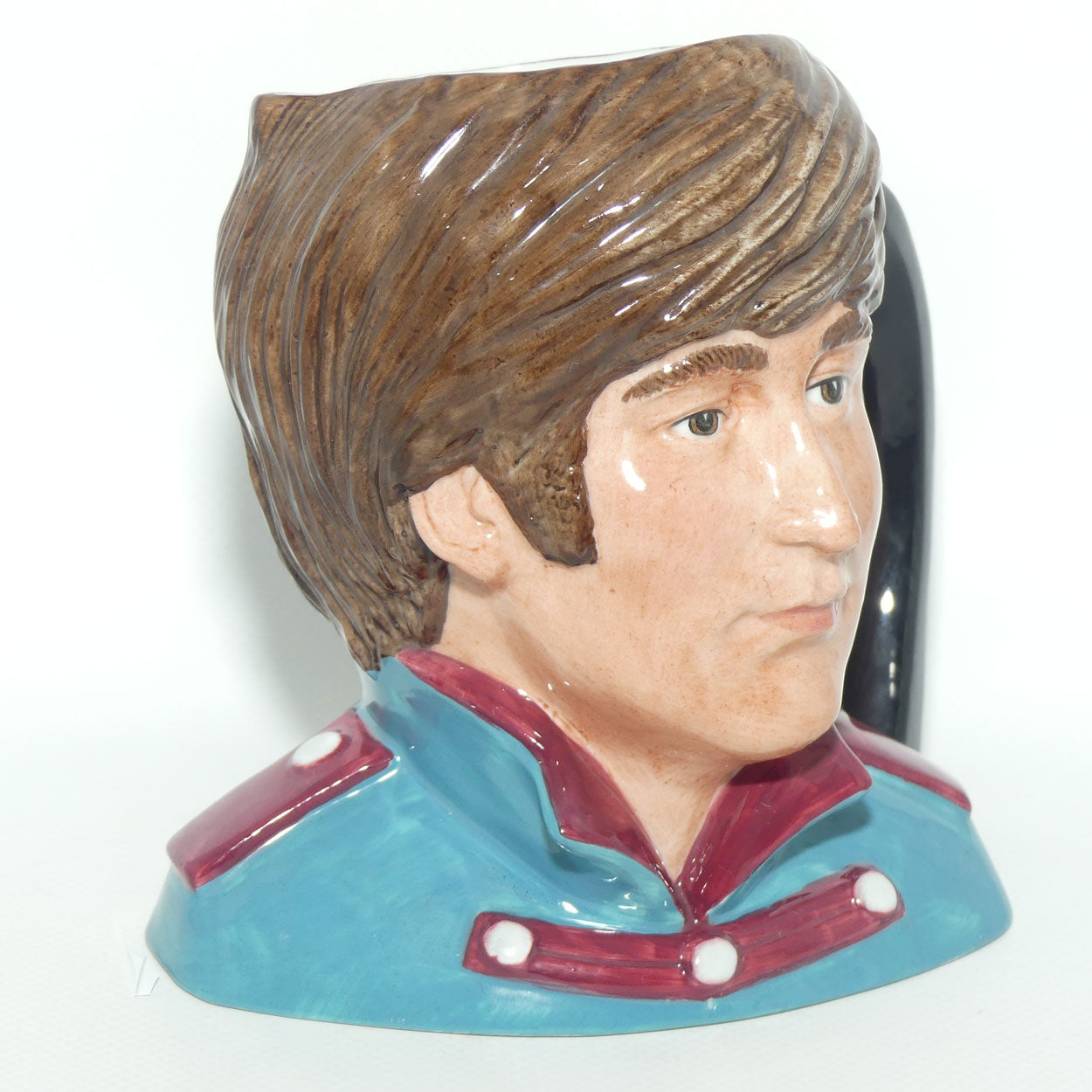 D6725 Royal Doulton mid size character jug John Lennon (Turquoise Jacket)