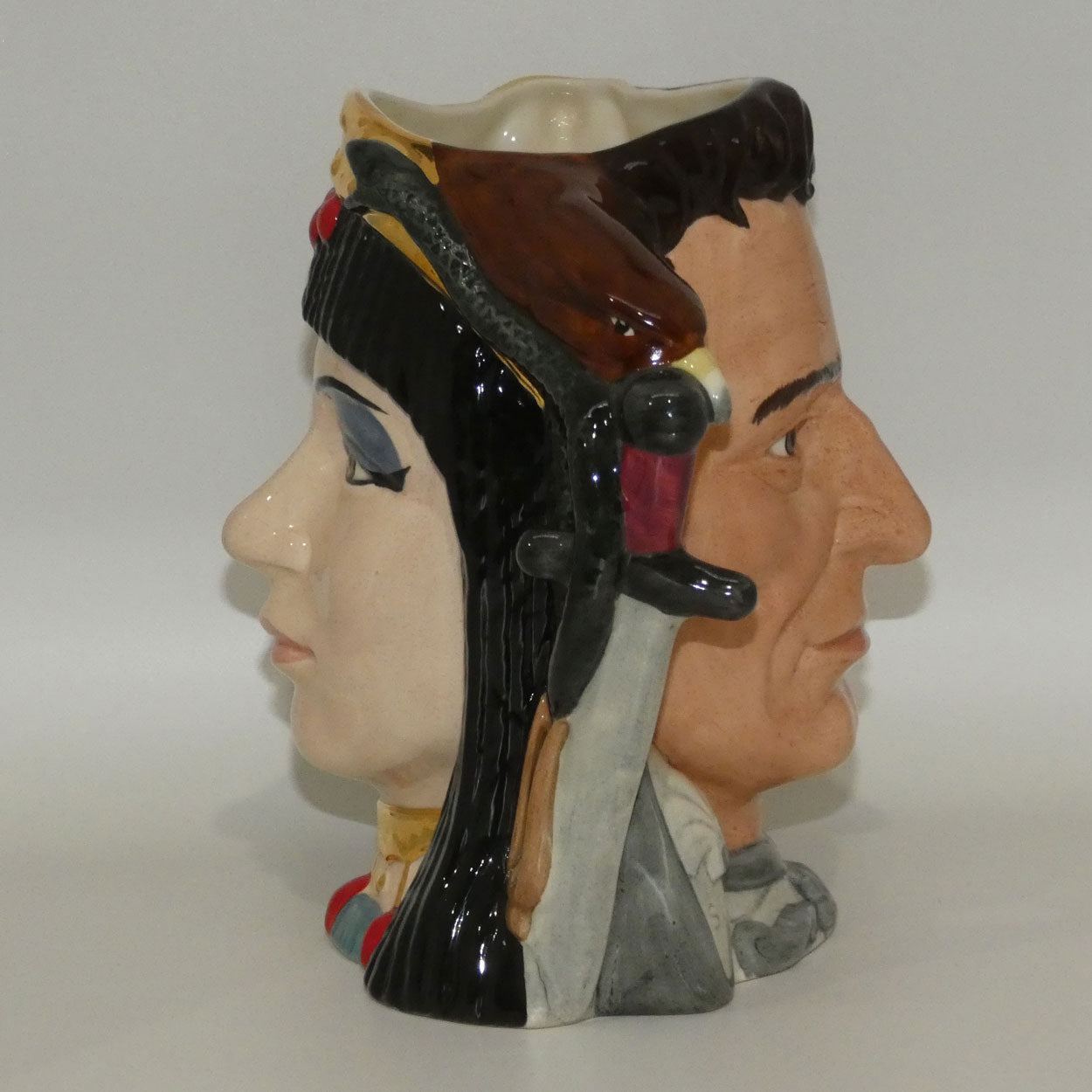 d6728-royal-doulton-large-double-sided-character-jug-antony-cleopatra