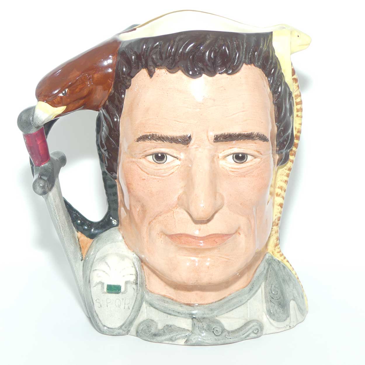 D6728 Royal Doulton large double sided character jug Antony and Cleopatra | Star Crossed Lovers | LE 4017