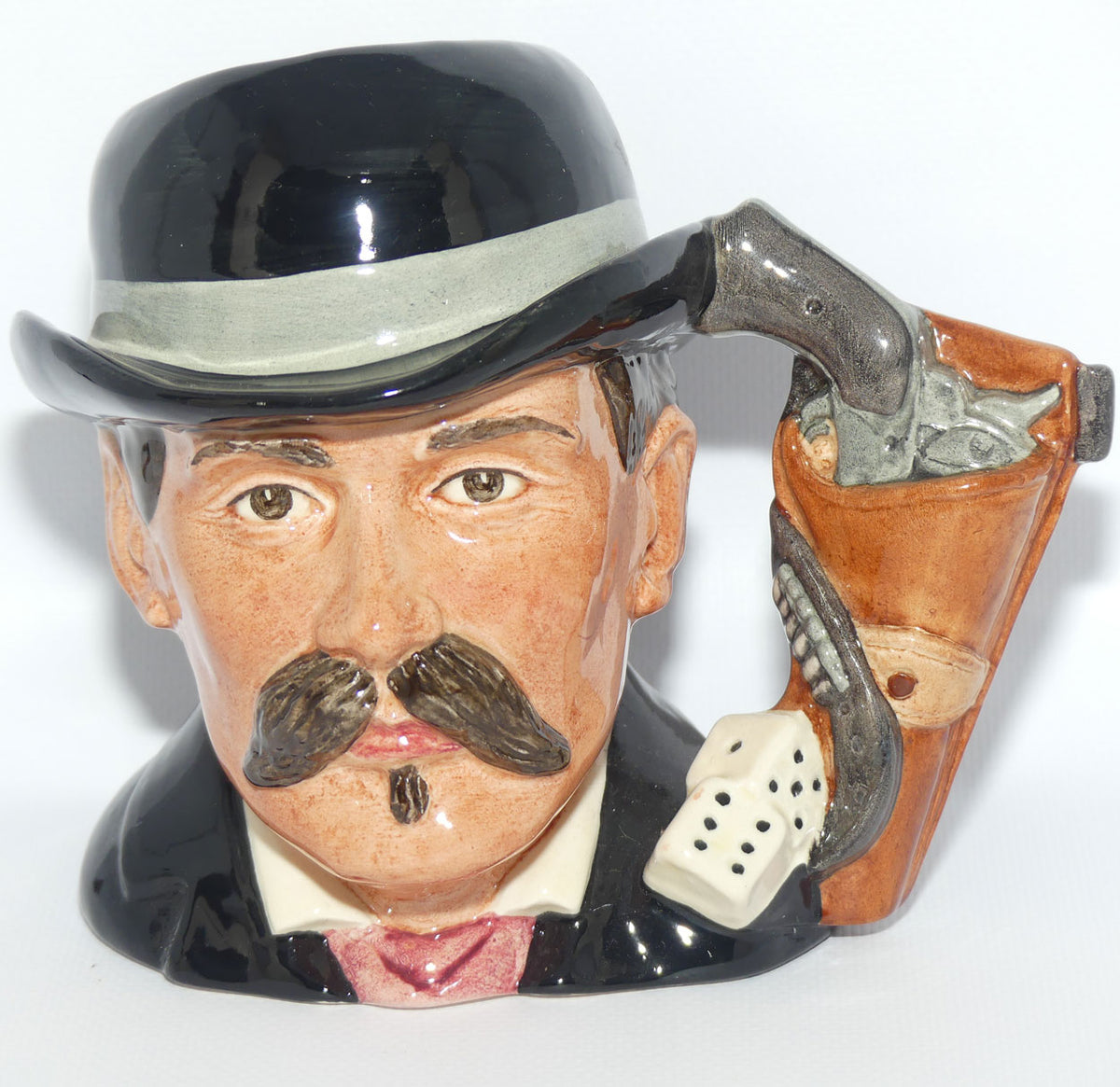D6731 Royal Doulton mid size character jug Doc Holliday | #1
