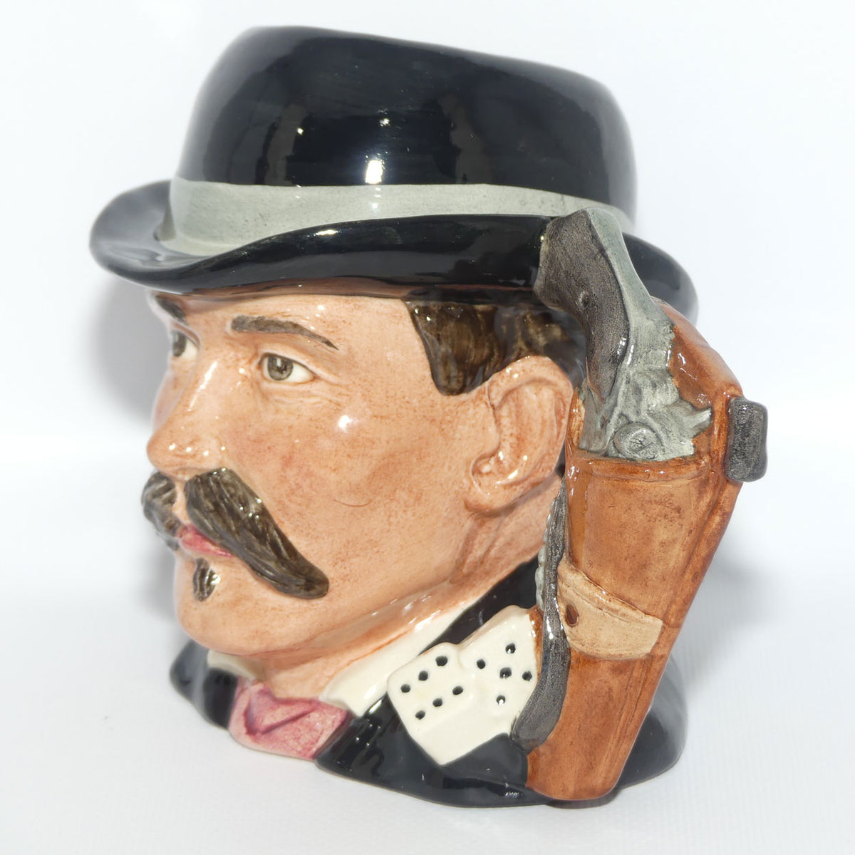D6731 Royal Doulton mid size character jug Doc Holliday | #1