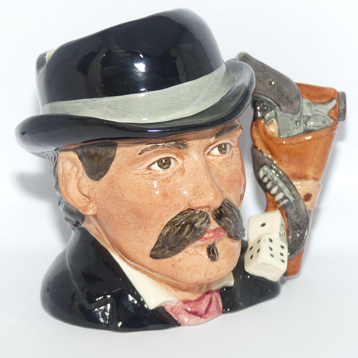 D6731 Royal Doulton mid size character jug Doc Holliday | #1
