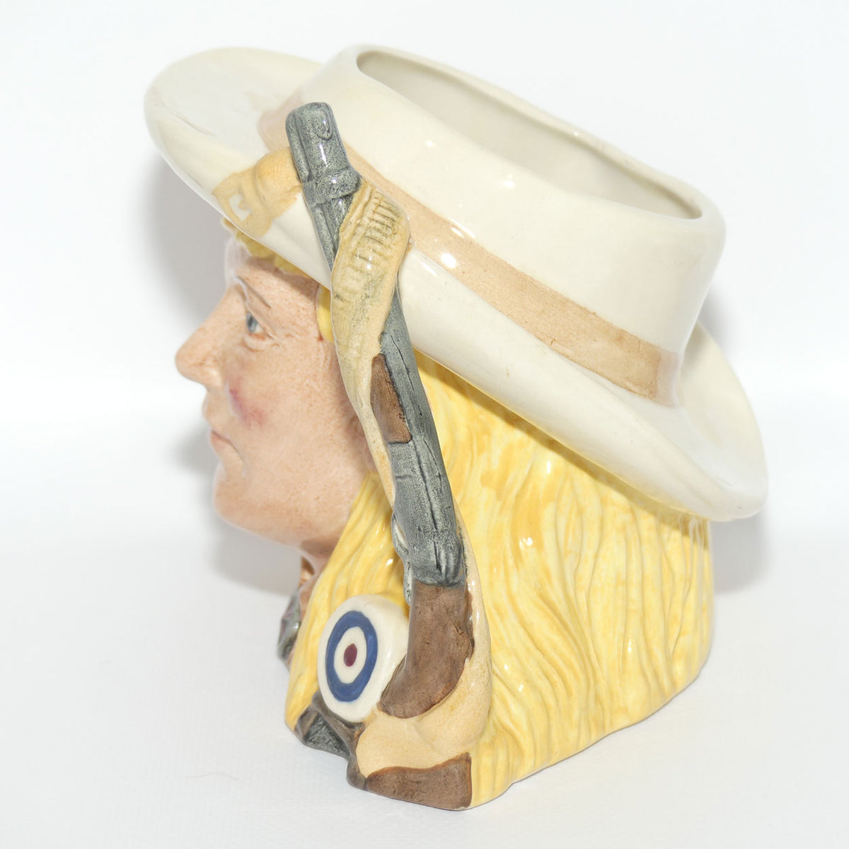 D6732 Royal Doulton mid size character jug Annie Oakley | #1