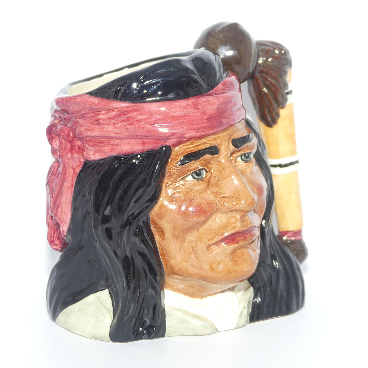 D6733 Royal Doulton mid size character jug | Wild West series | Geronimo