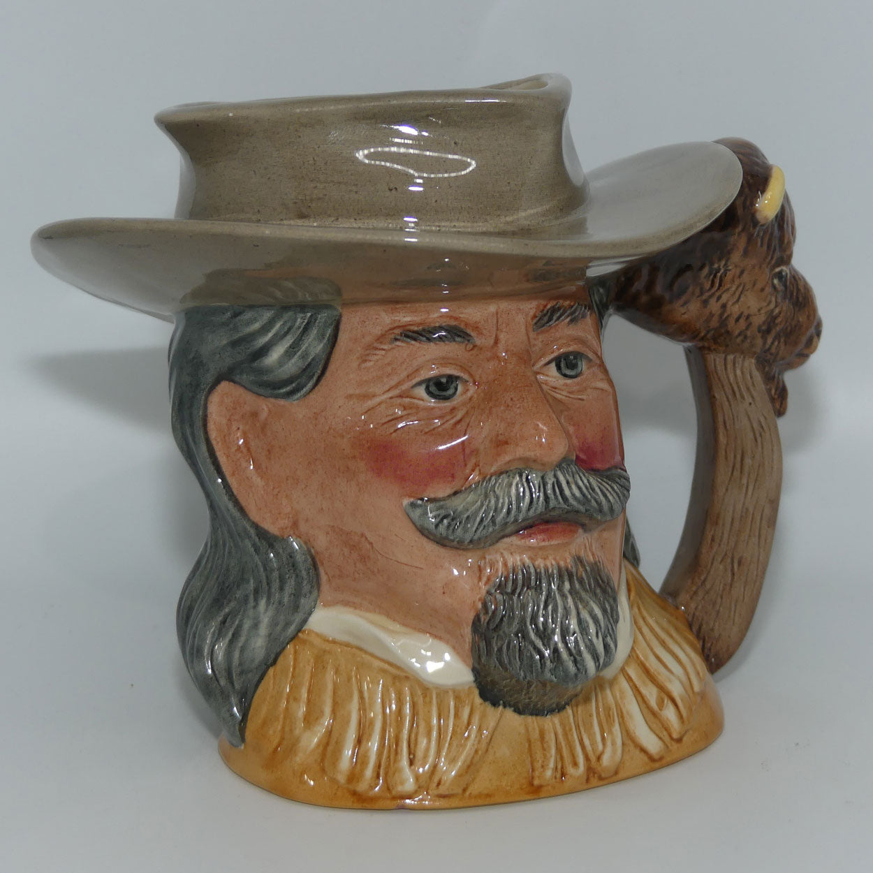 D6735 Royal Doulton mid size character jug Buffalo Bill | Wild West
