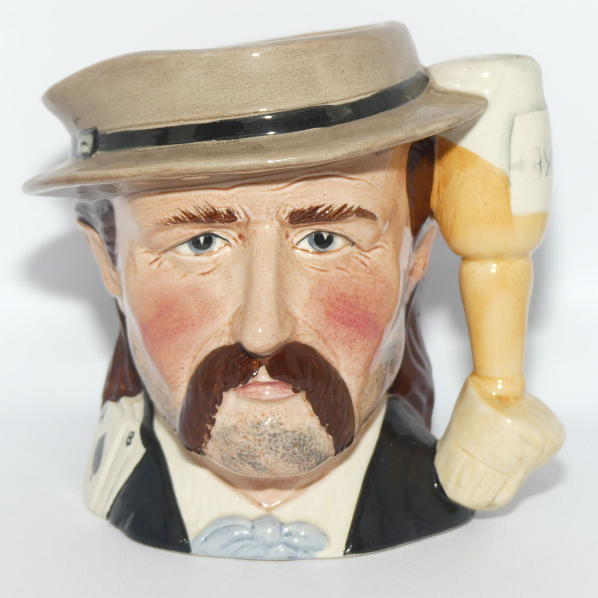 D6736 Royal Doulton mid size character jug Wild Bill Hickock | #1