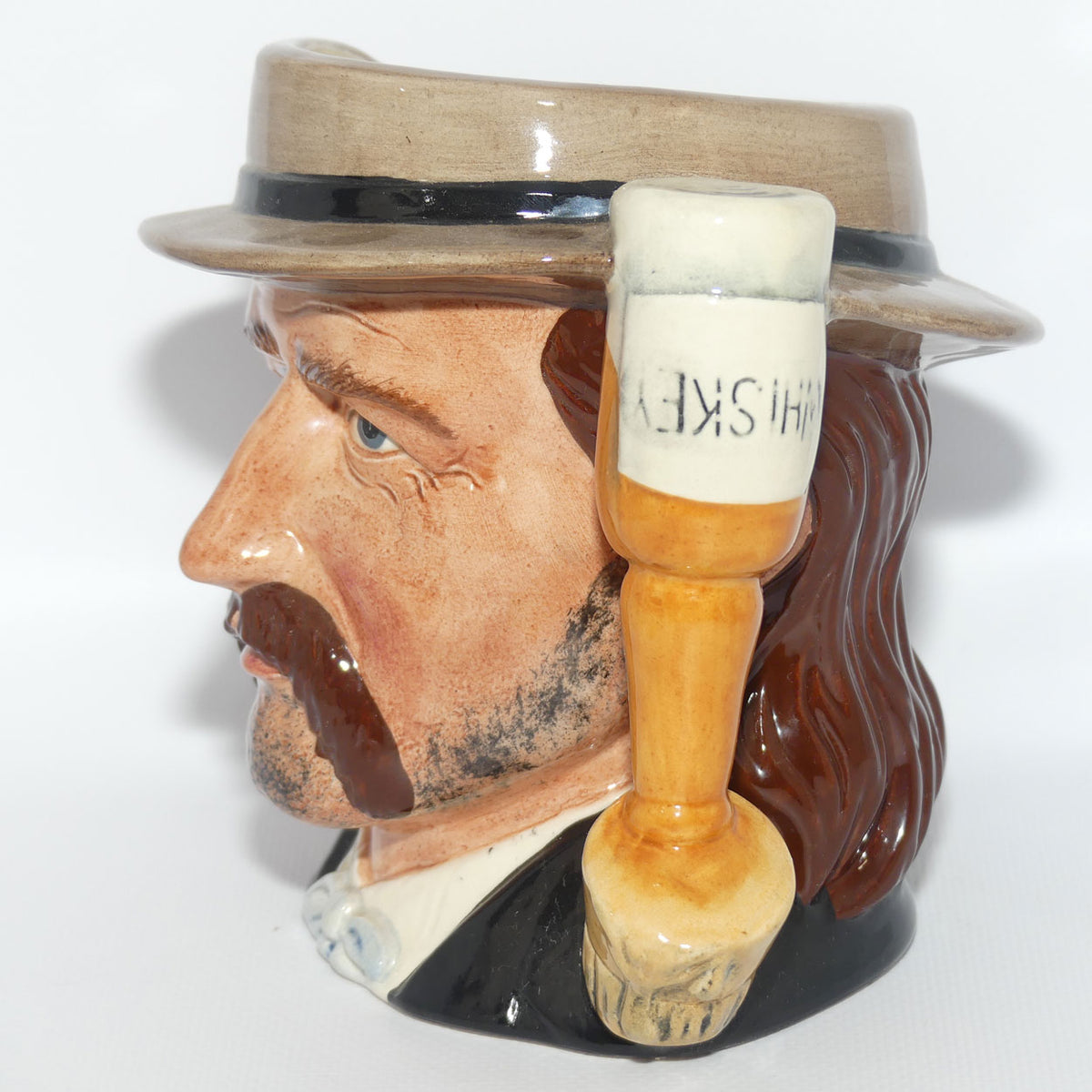 D6736 Royal Doulton mid size character jug Wild Bill Hickock | #2