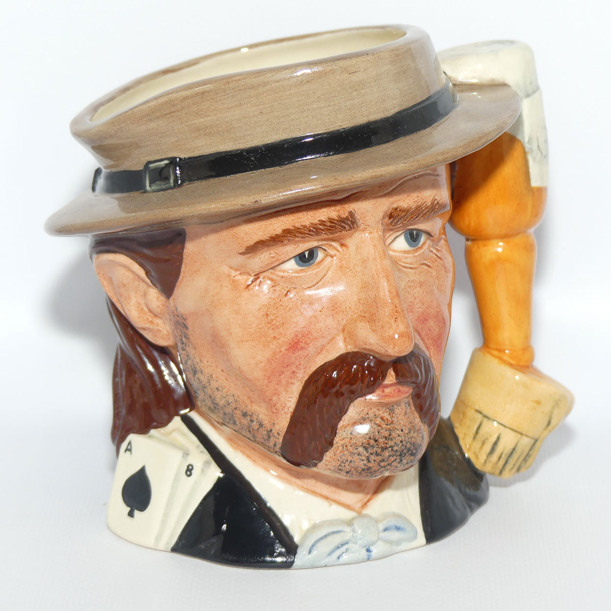 D6736 Royal Doulton mid size character jug Wild Bill Hickock | #2