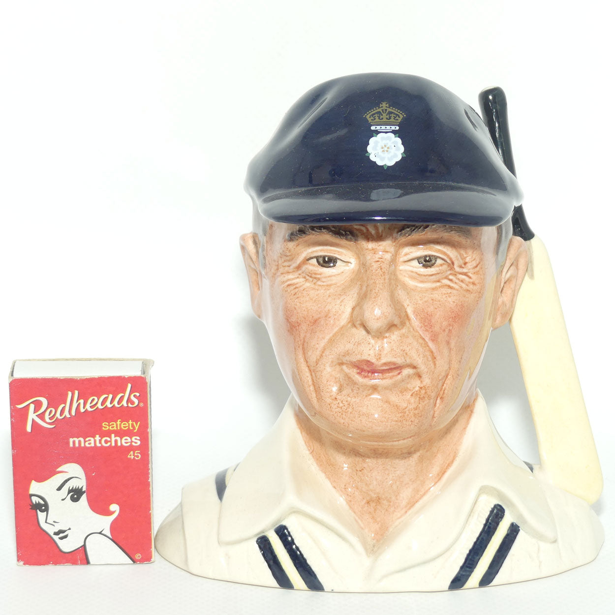 D6739 Royal Doulton small character jug Hampshire Cricketer | LE 4151/5000