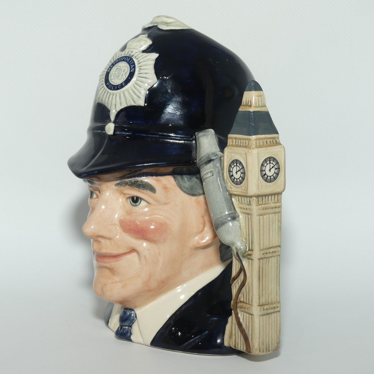 D6744 Royal Doulton large character jug London Bobby | Decal Badge