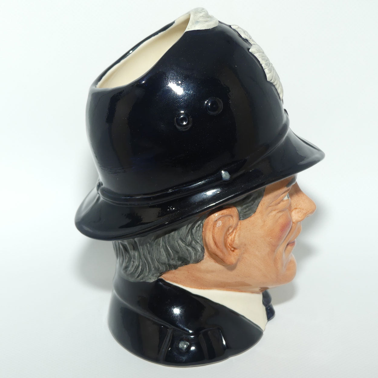 D6744 Royal Doulton large character jug London Bobby | Embossed Badge