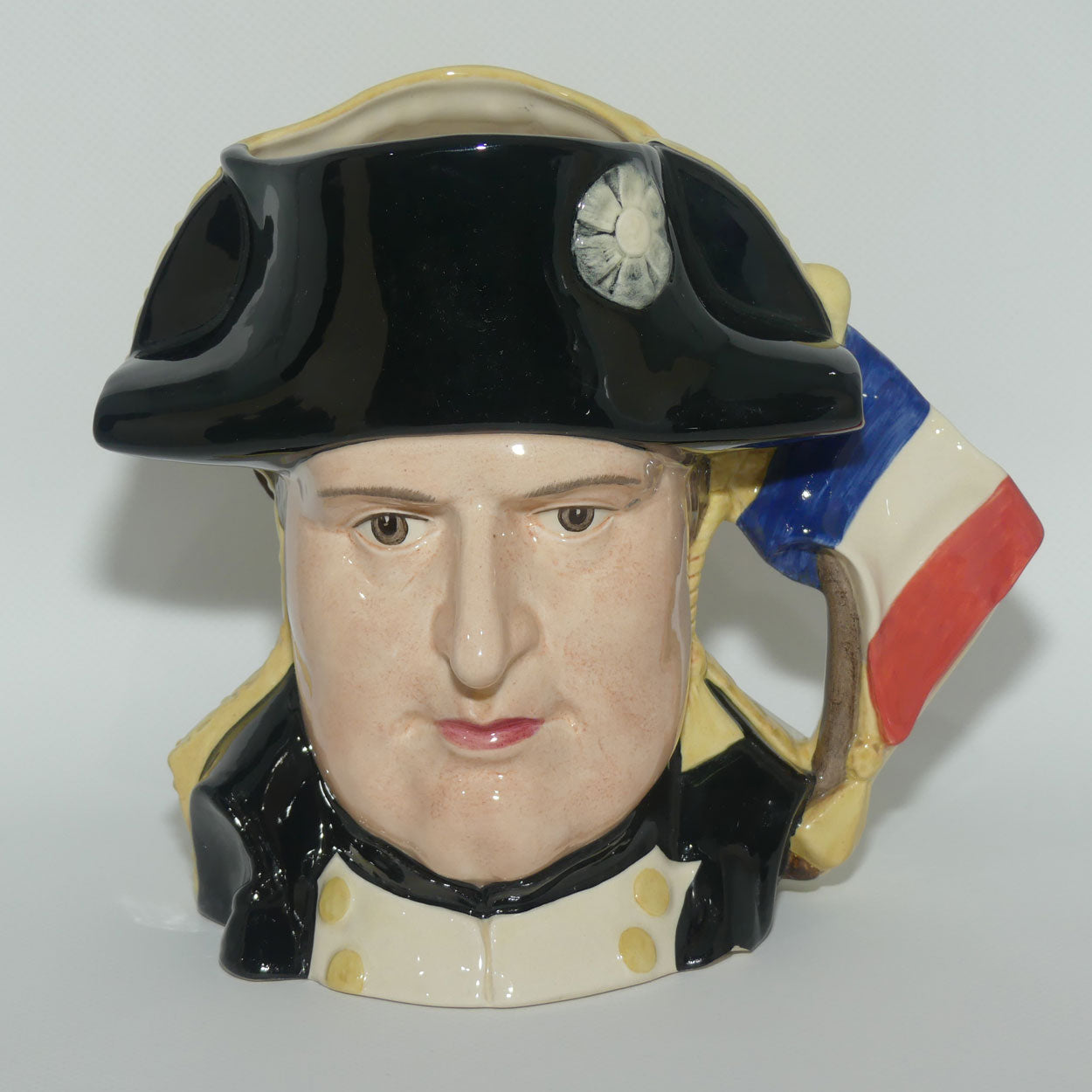 D6750 Royal Doulton large double sided character jug Napoleon and Josephine | minor fault