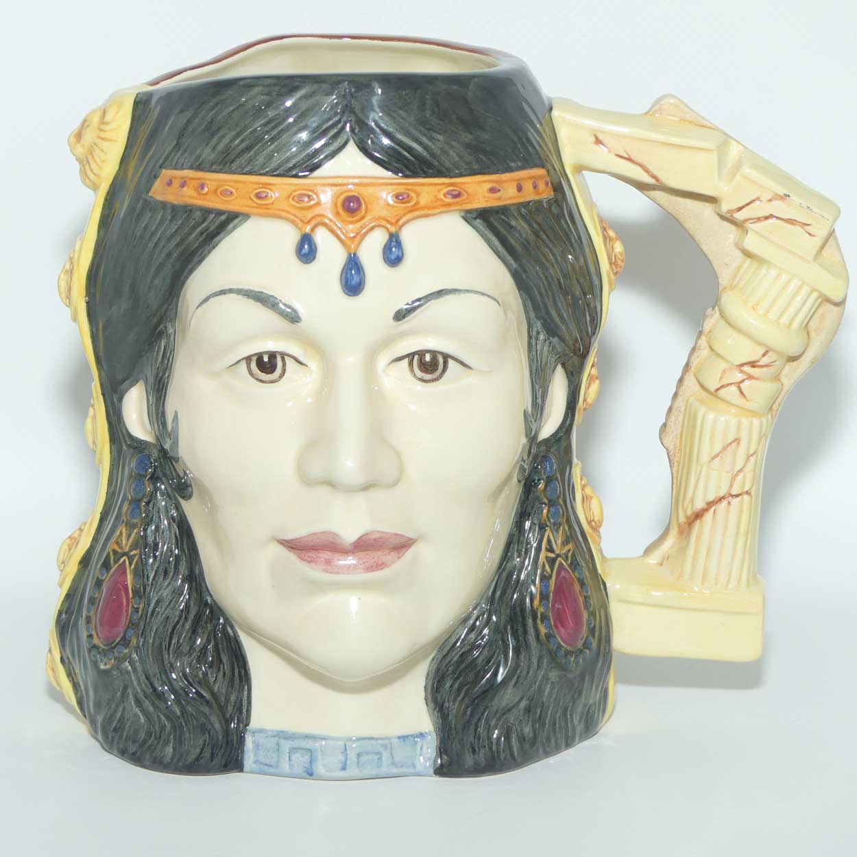 D6787 Royal Doulton large double sided character jug Samson and Delilah | Star Crossed Lovers | LE 381