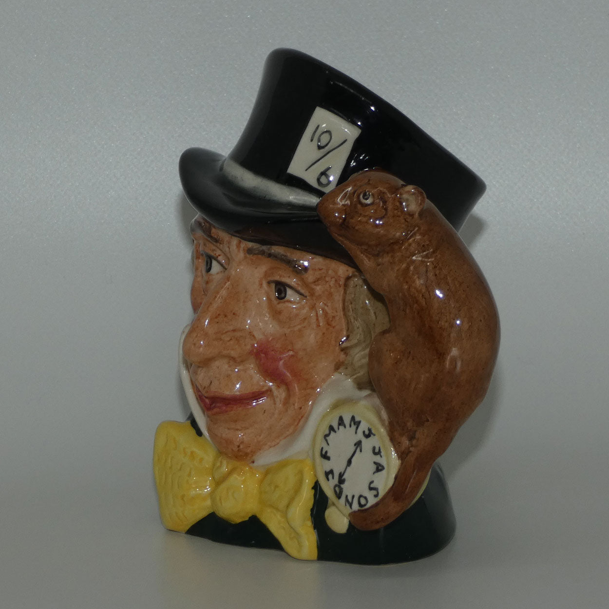 D6790 Royal Doulton small character jug Mad Hatter (Ltd Ed)