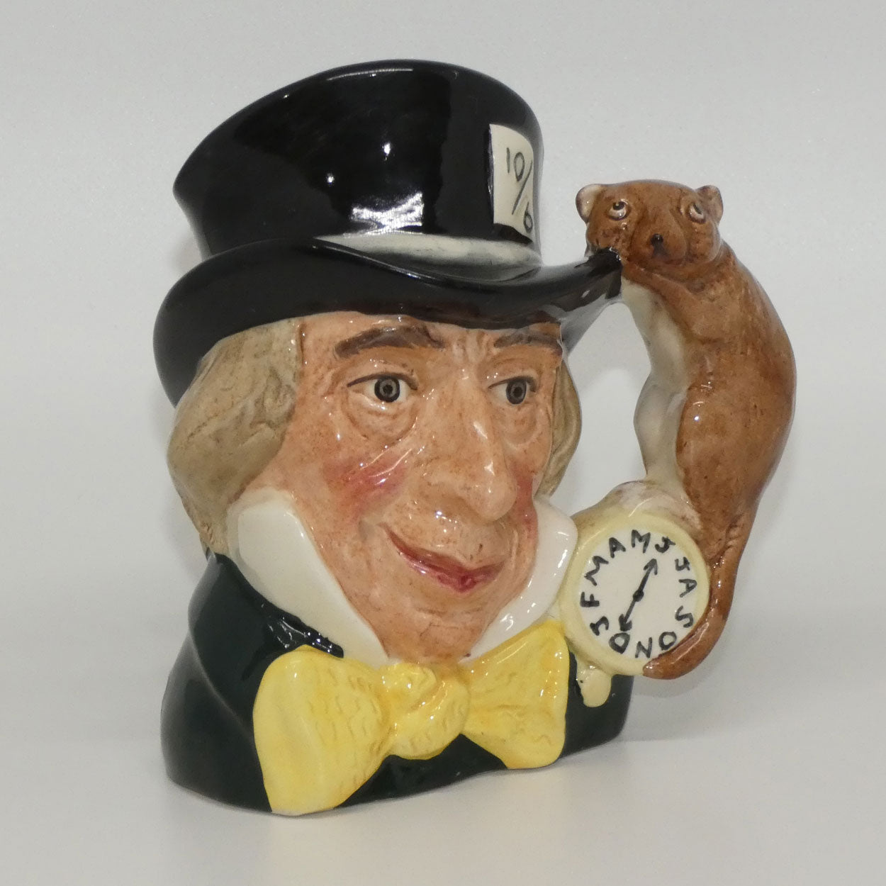 D6790 Royal Doulton small character jug Mad Hatter (Ltd Ed)