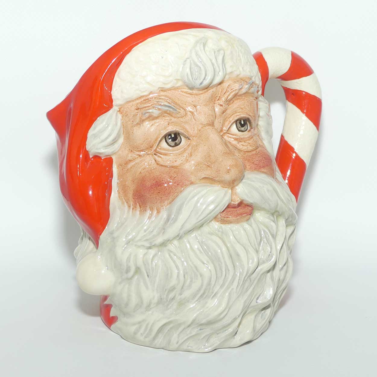 D6793 Royal Doulton large character jug Santa | Candy Cane