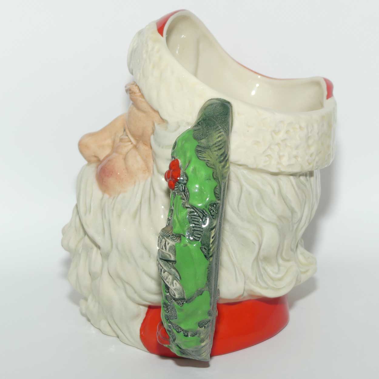 D6794 Royal Doulton large character jug Santa Claus | Holly Wreath | #1