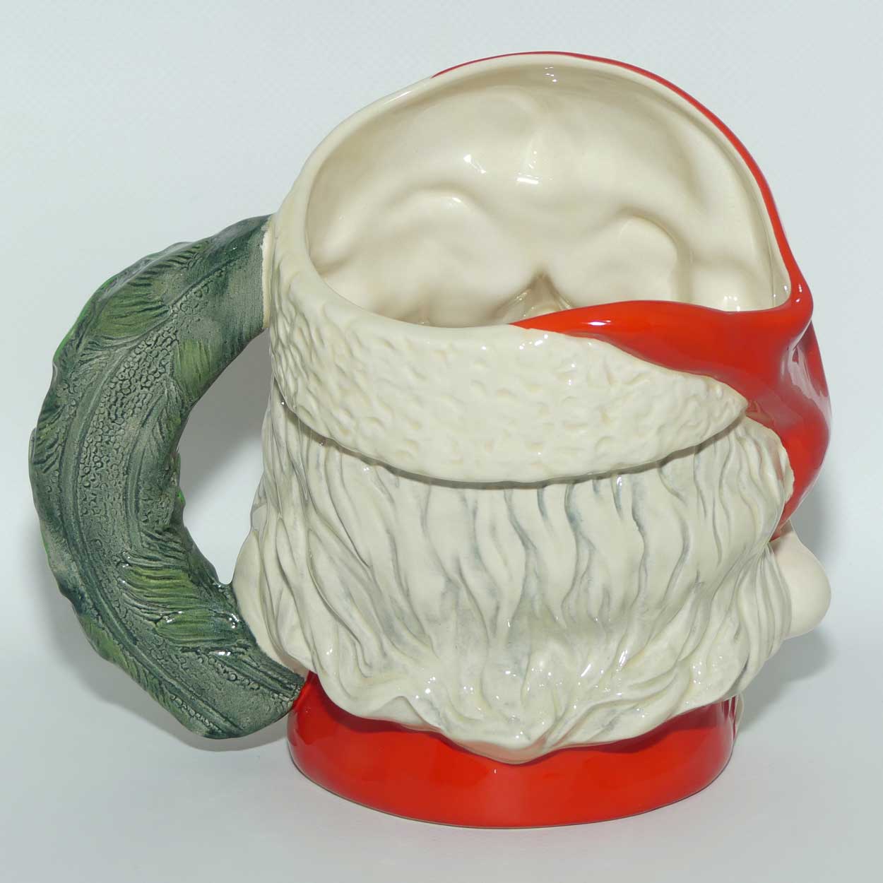 D6794 Royal Doulton large character jug Santa Claus | Holly Wreath | #2