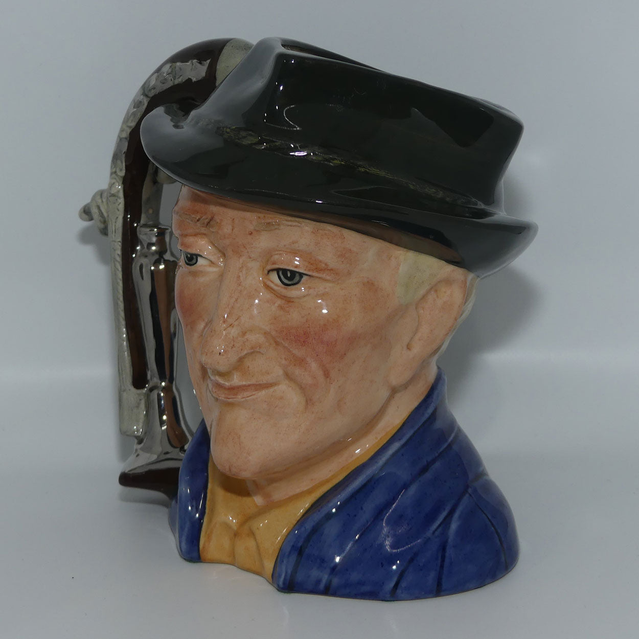 D6807 Royal Doulton large character jug The Antique Dealer | signed